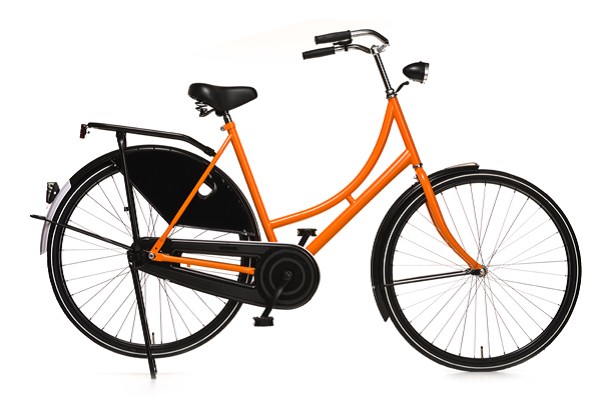 Oma export Damesfiets 57 cm oranje