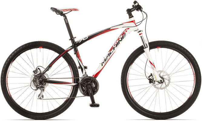 Rock Machine El Nino  29"MTB 49cm H disc zwart rood wit