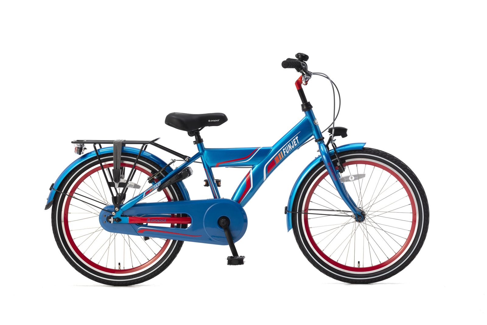 Supersuper 22378 Jongensfietsen  22378-BLAUW-ROOD