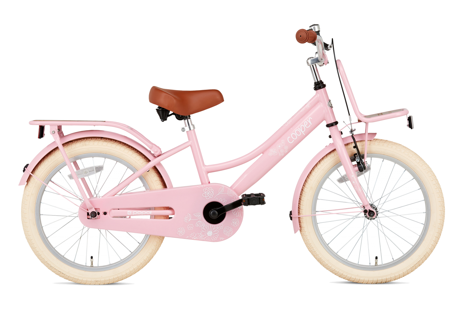 Supersuper Cooper Bamboo 18 Meisjesfietsen  S1853-BB-ROZE