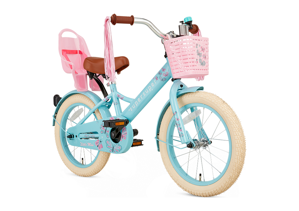 Supersuper Little Miss 16 Meisjesfietsen  S1609-TURQ