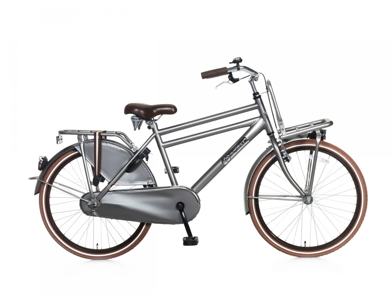 Daily Dutch Basic Jongens 24 inch Jongensfietsen  2488 Titanium