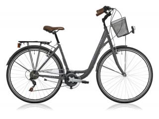 Devron Central Park Damesfiets 48 cm 18 Speed zwart