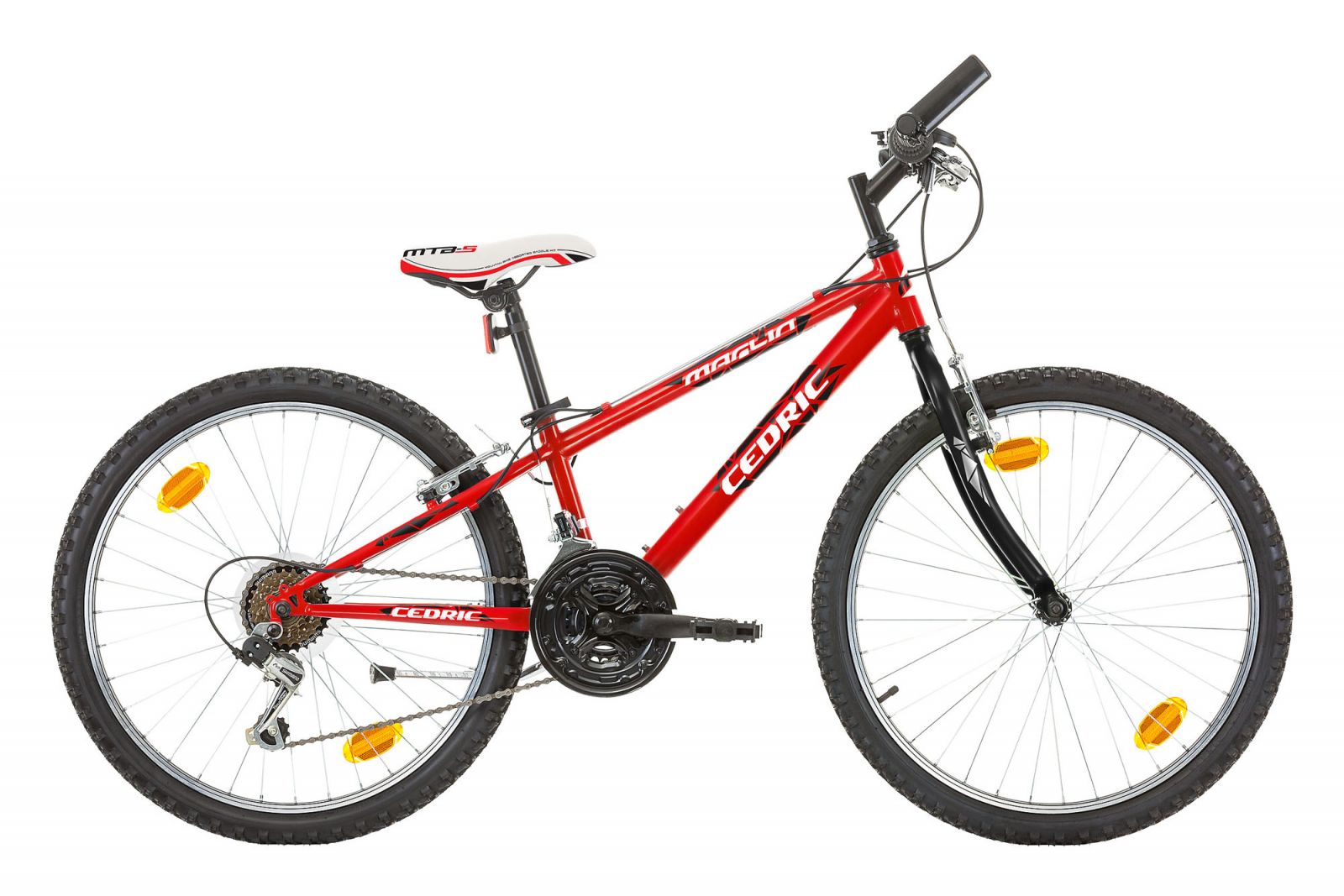 MBM Cedric H 28 cm rood zwart 18 sp