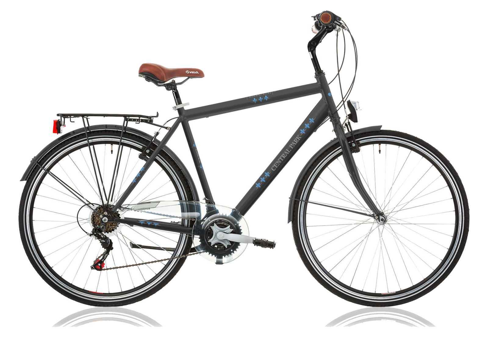 Excel Central Park Herenfiets 48 cm 6 Speed zwart