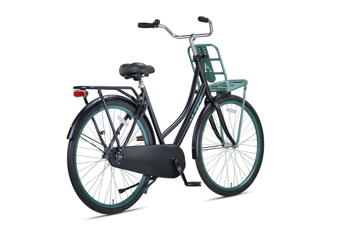 altec classic 28inch transportfiets zwartarmy green 2020 nieuw 2
