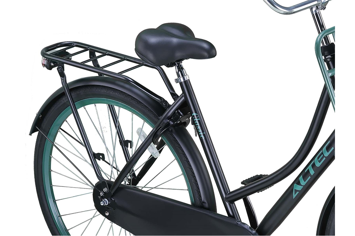 altec classic 28inch transportfiets zwartarmy green 2020 nieuw 5