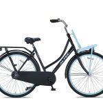 altec classic 28inch transportfiets zwartblauw 2020 nieuw