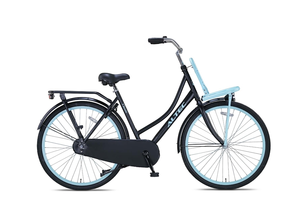 Altec Classic 28inch Transportfiets Zwart-Blauw 2020 Nieuw
