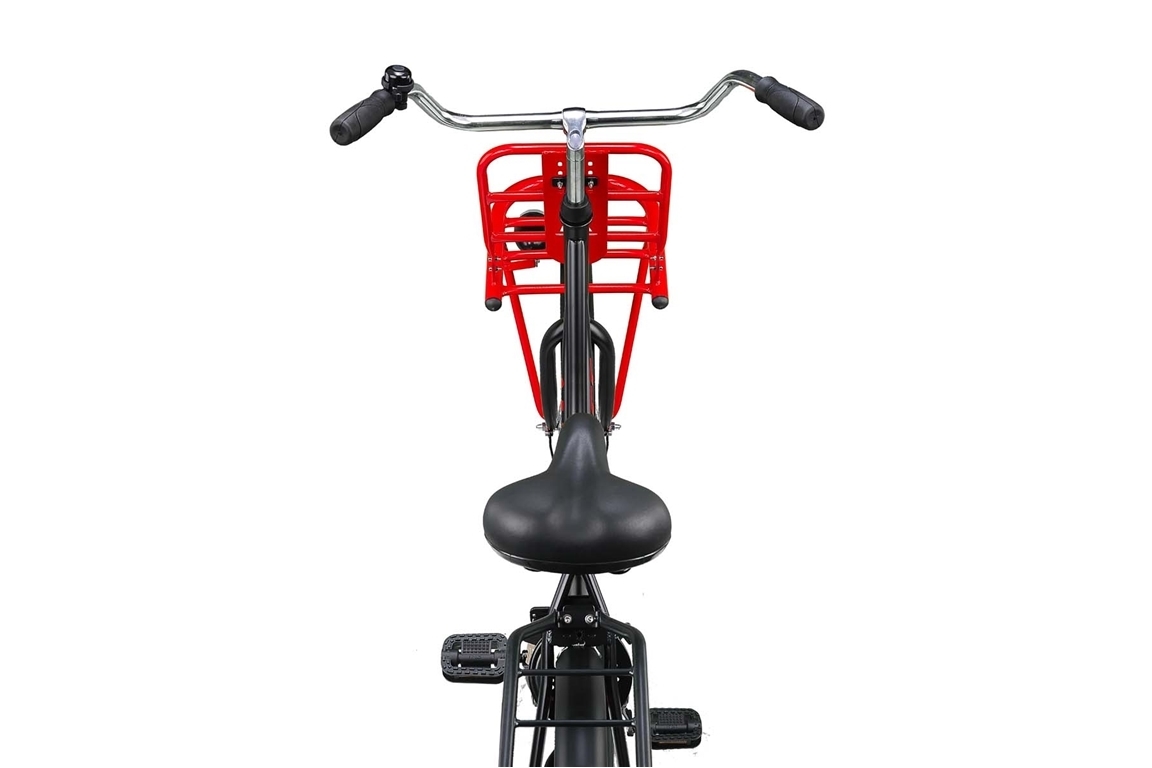 altec classic 28inch transportfiets zwartrood 2020 nieuw 3