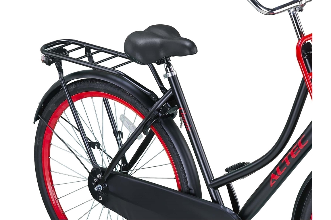altec classic 28inch transportfiets zwartrood 2020 nieuw 5