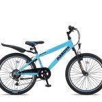 altec dakota 24inch jongensfiets 7speed neon blue nieuw rrrr