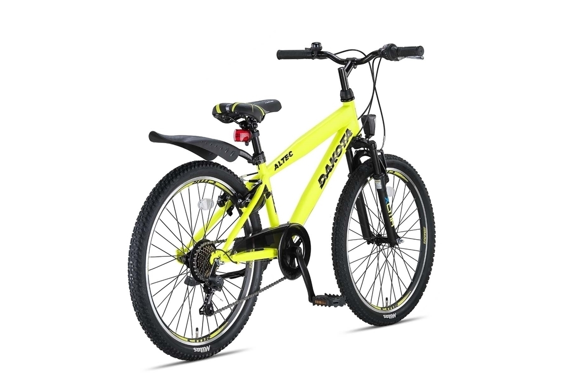 altec dakota 24inch jongensfiets 7speed neon lime nieuw rrrr 2