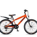 altec dakota 24inch jongensfiets 7speed neon orange nieuw rrrr