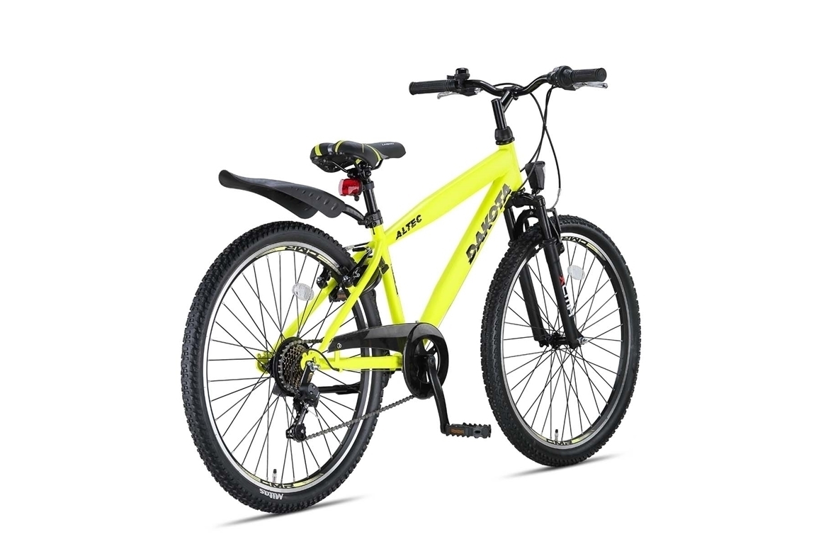 altec dakota 26inch jongensfiets 7speed neon lime nieuw rrrr 2