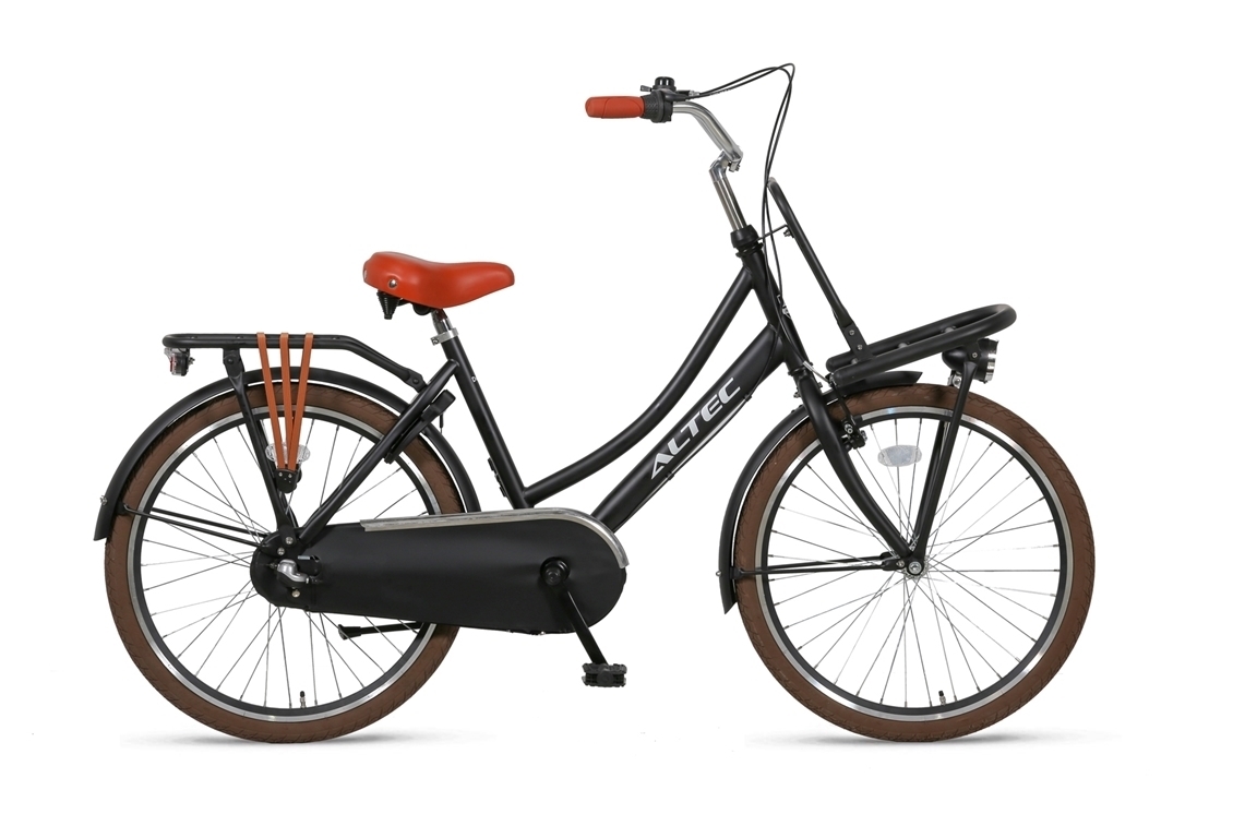 altec dutch 24inch transportfiets n3 zwart nieuw