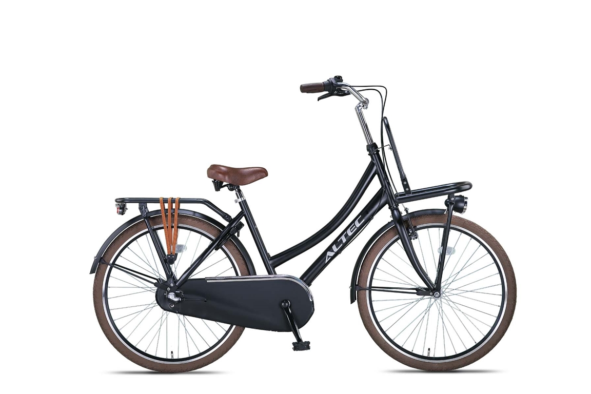 Altec Dutch 26inch Transportfiets N-3 Mat Zwart Nieuw 2020