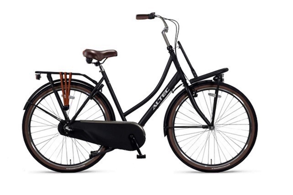 altec dutch 28inch transportfiets n3 50cm zwart nieuw 2020