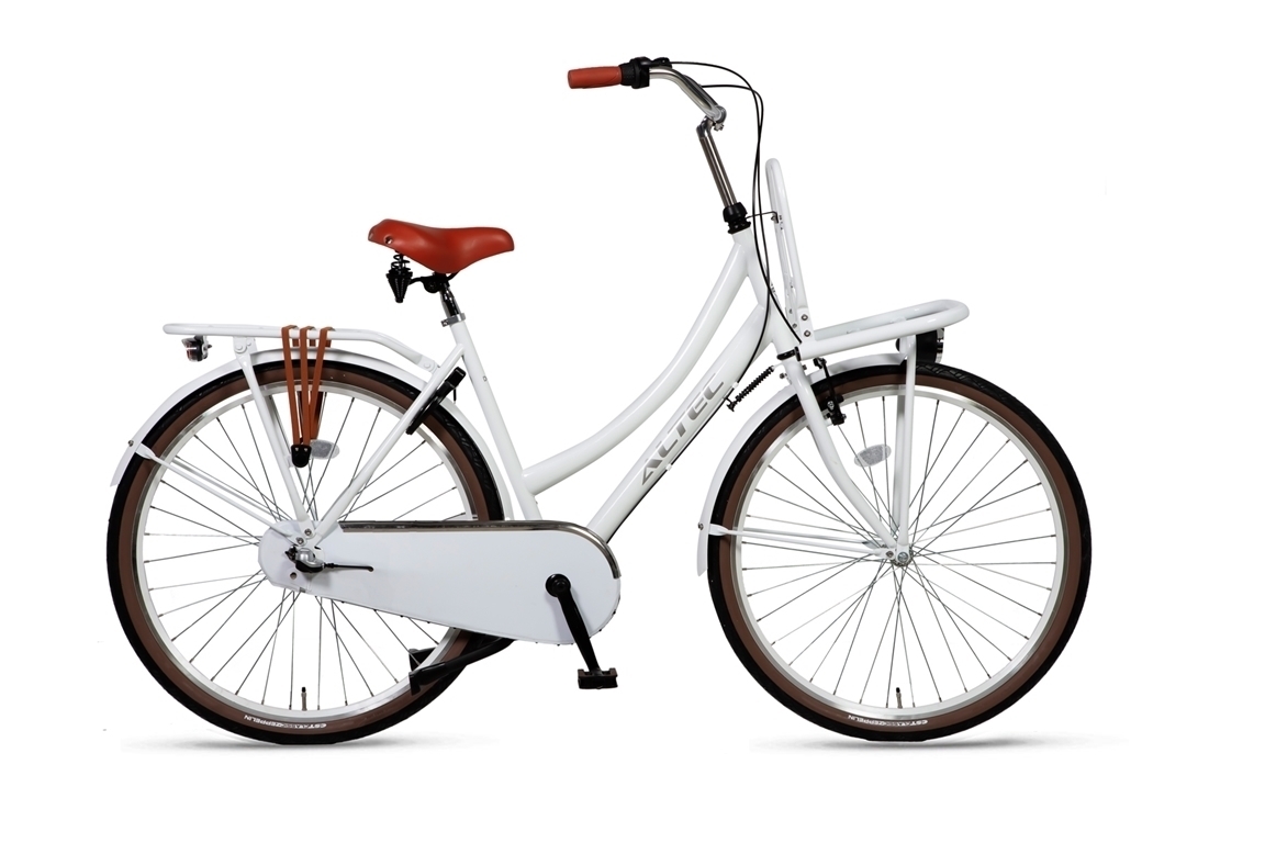 altec dutch 28inch transportfiets n3 53cm snow white