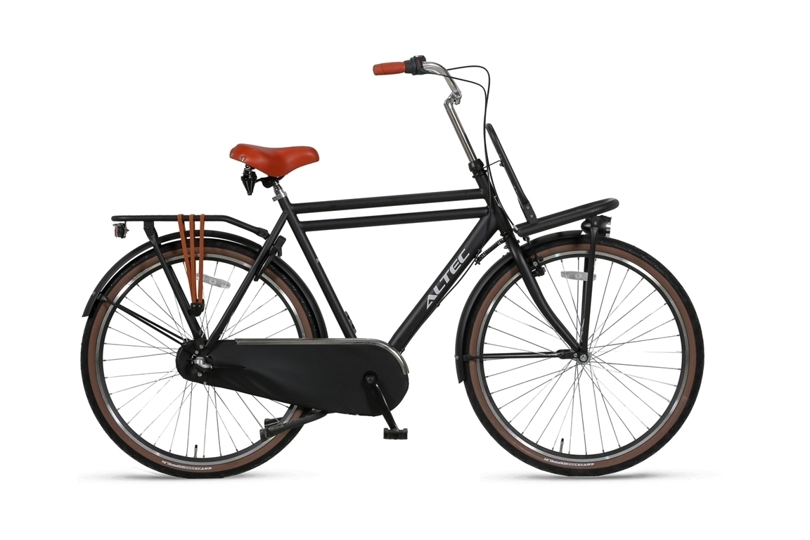 altec dutch 28inch transportfiets n3 heren 61cm zwart