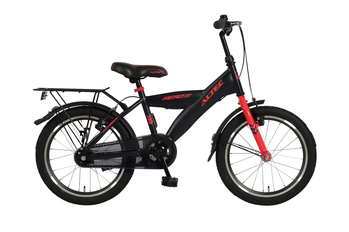 altec hero 18 inch jongensfiets blauwrood