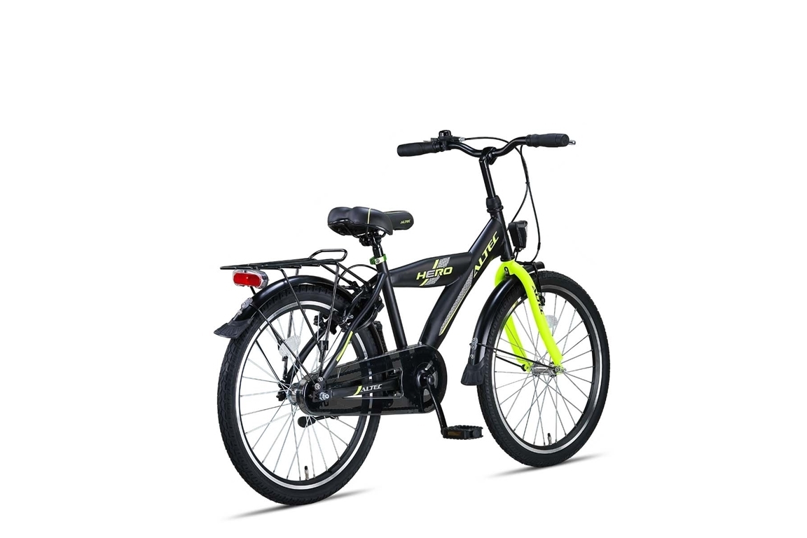 altec hero 22 inch jongensfiets lime green 2020 nieuw 2