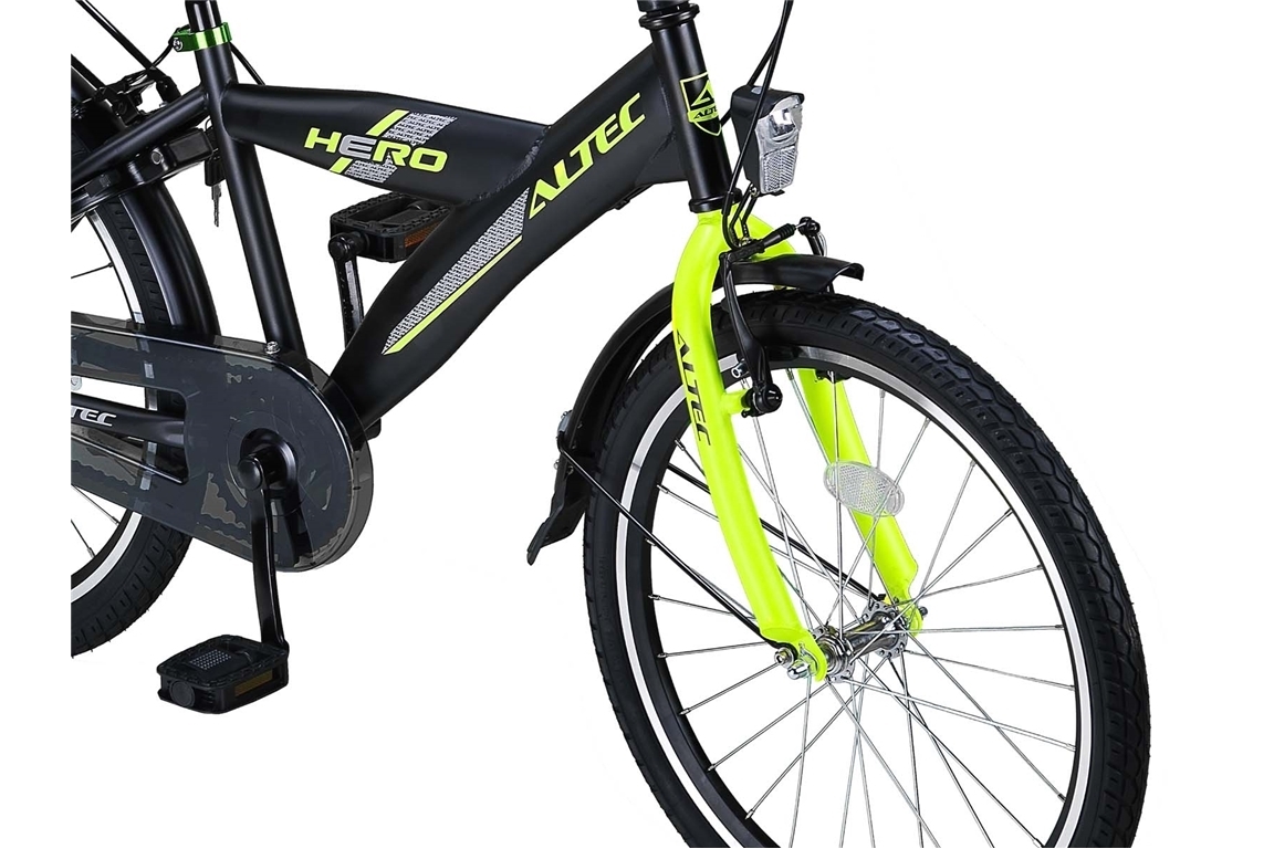 altec hero 22 inch jongensfiets lime green 2020 nieuw 3