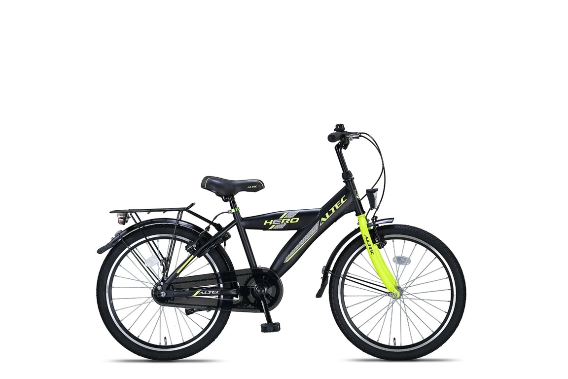 Altec Hero 22 inch Jongensfiets Lime Green 2020 Nieuw