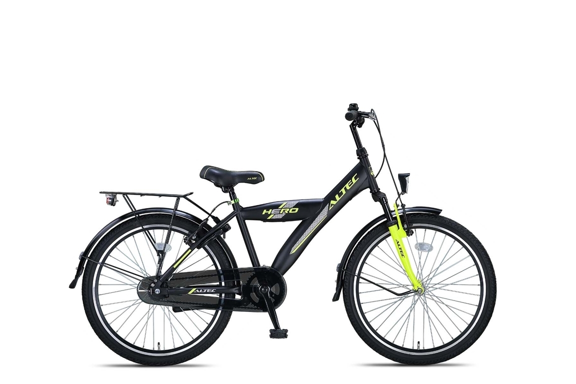 Altec Hero 24 inch Jongensfiets Lime Green 2020 Nieuw