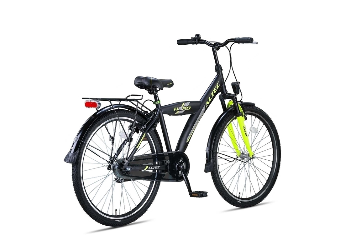 altec hero 26 inch jongensfiets lime green 2020 nieuw 2