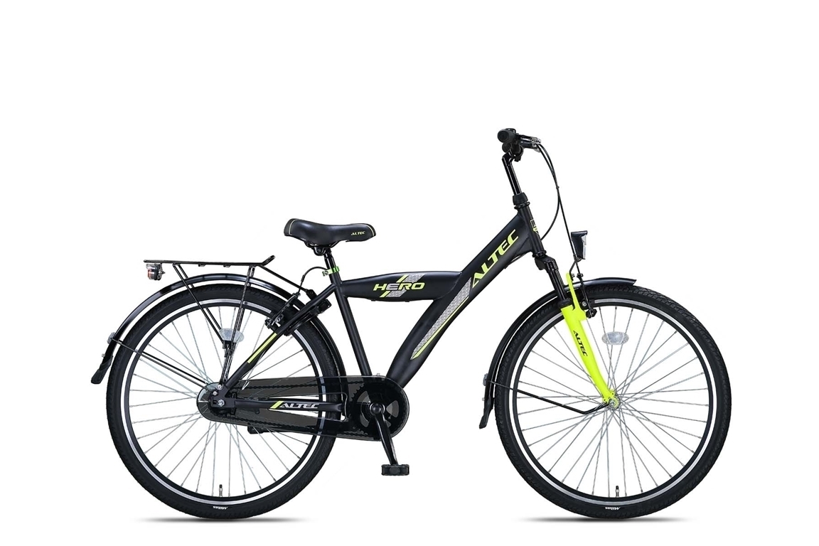 altec hero 26 inch jongensfiets lime green 2020 nieuw