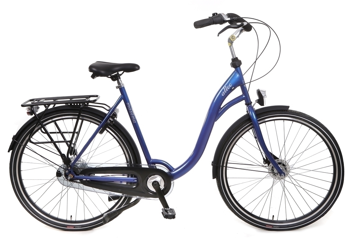 altec maxima moederfiets n7 blauw 56cm