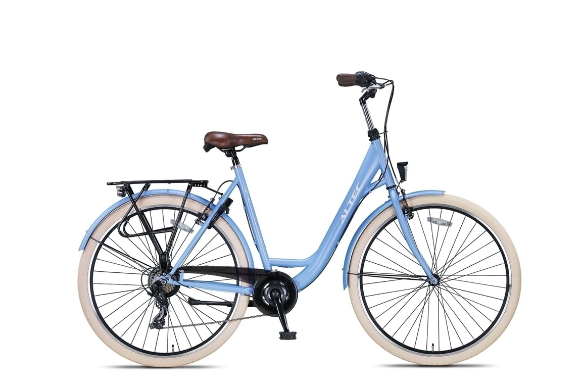 altec metro 28inch damesfiets 49cm frozen blue 2020 nieuw