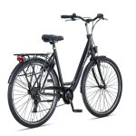 altec metro 28inch damesfiets 49cm mat zwart 2020 nieuw 2