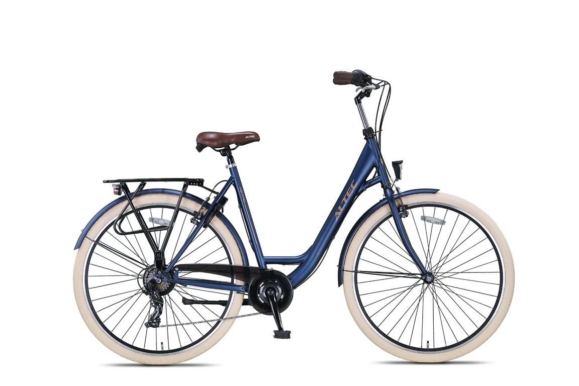 Altec Metro 28inch Damesfiets 55cm Jeans Blue 2020 Nieuw