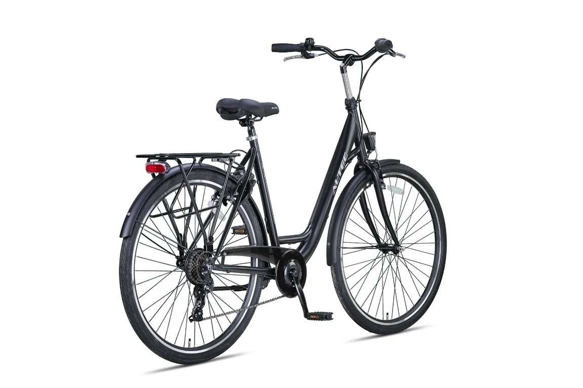 altec metro 28inch damesfiets 55cm mat zwart 2020 nieuw rrr 2