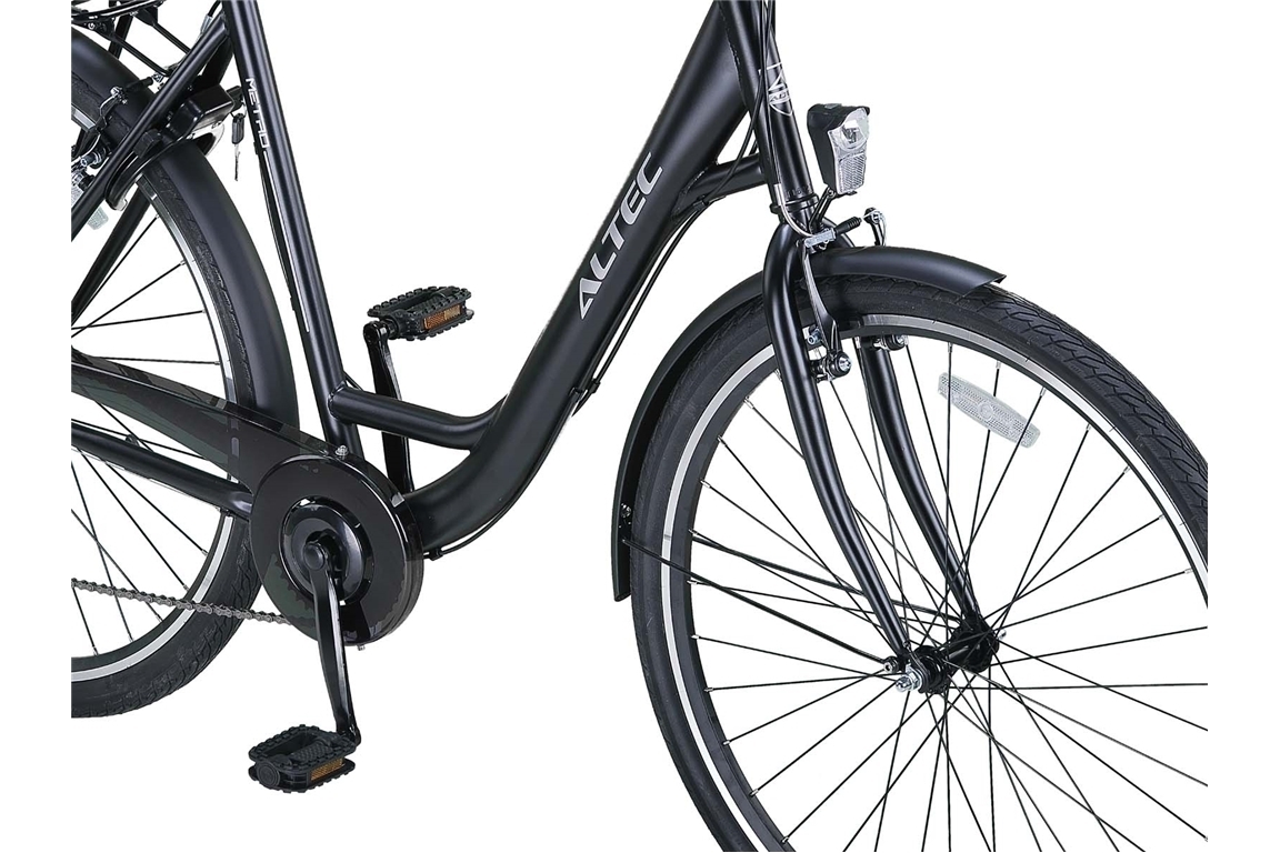 altec metro 28inch damesfiets 55cm mat zwart 2020 nieuw rrr 4