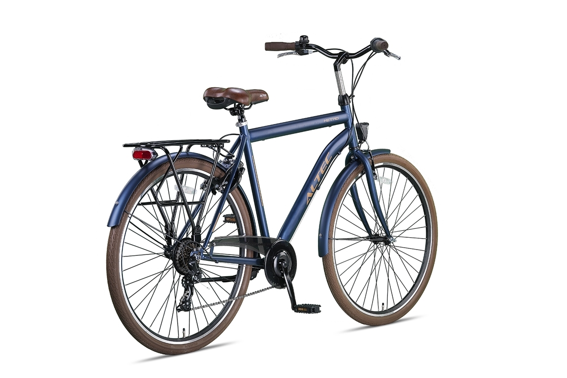 altec metro 28inch herenfiets 56cm jeans blue 2020 nieuw 2