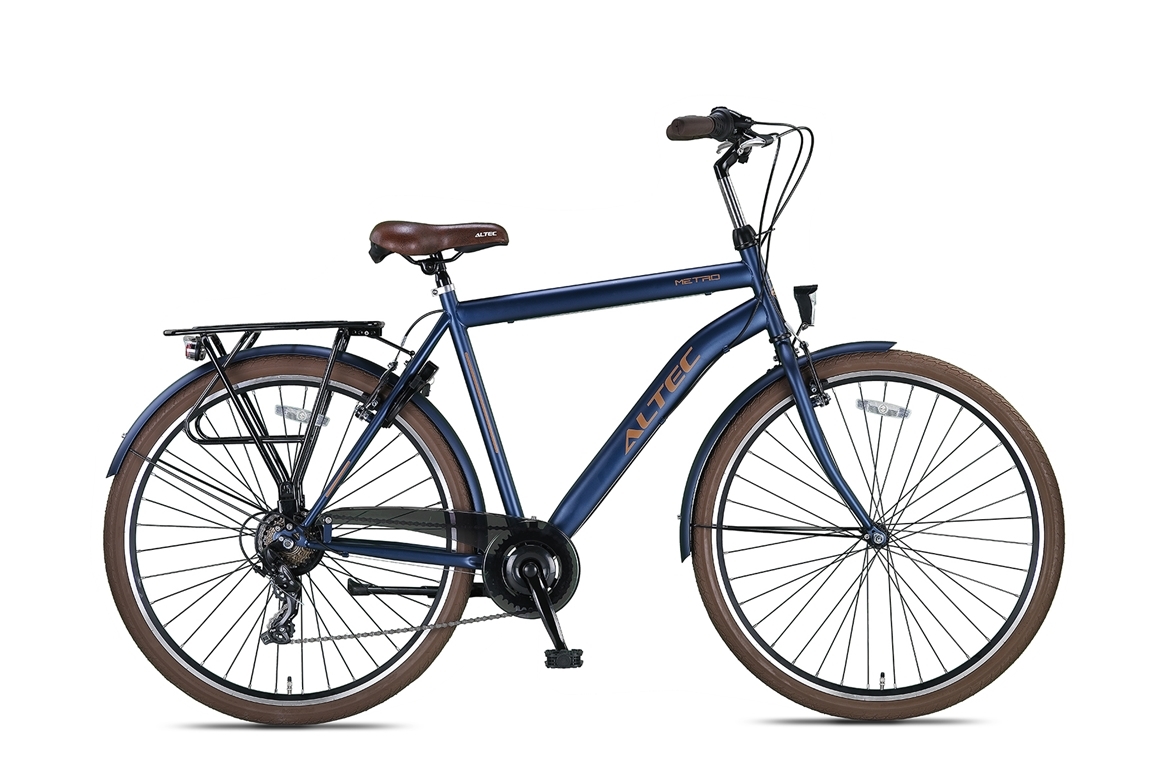 Altec Metro 28inch Herenfiets 56cm Jeans Blue 2020 Nieuw