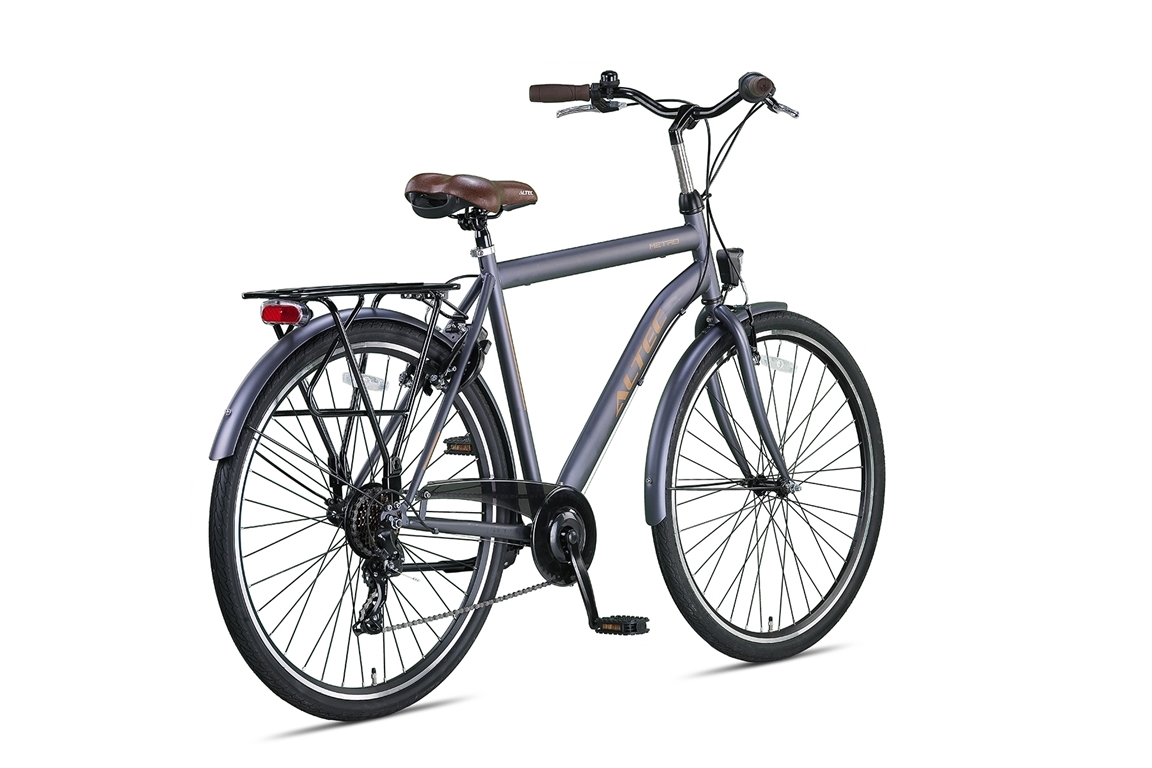 altec metro 28inch herenfiets 56cm mat grey 2020 nieuw 2