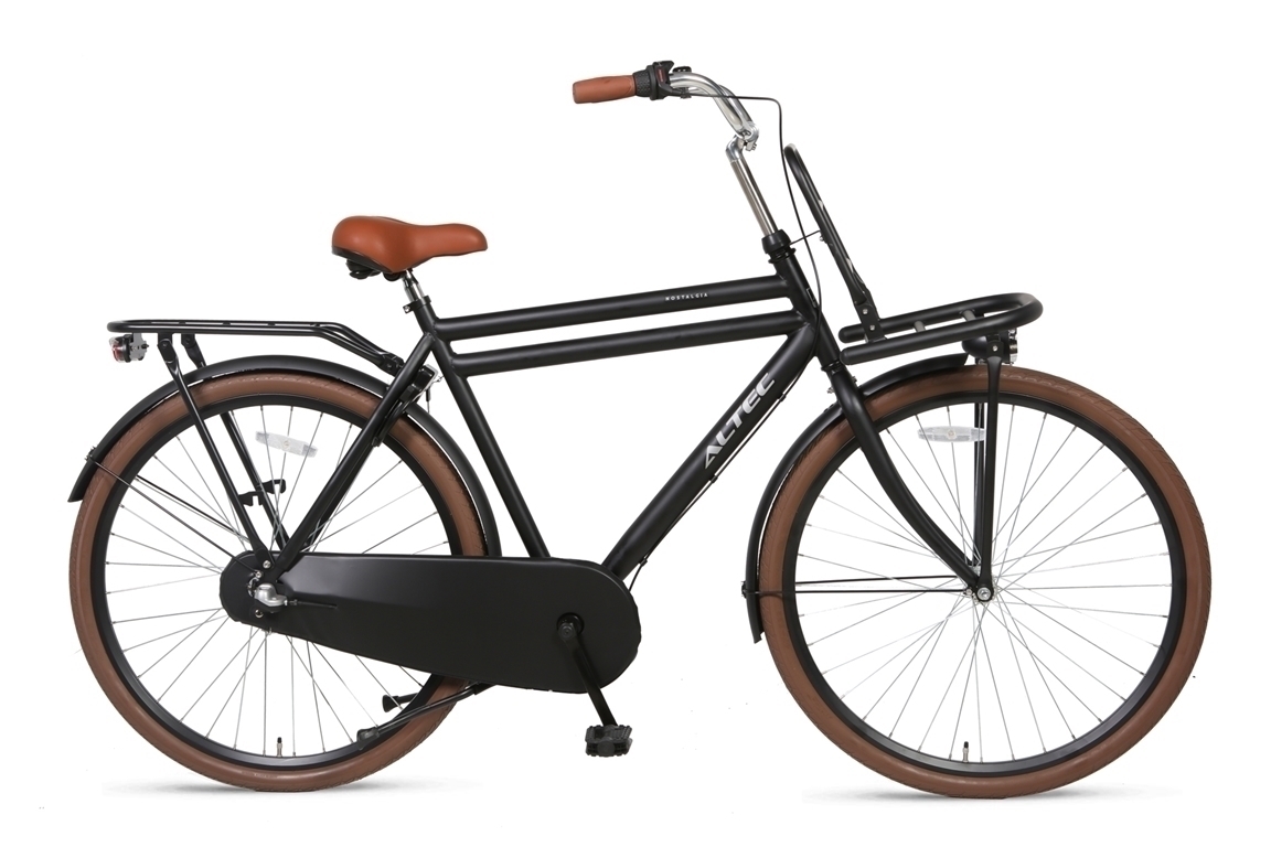 altec nostalgia 28inch 58cm heren transportfiets n3 zwart