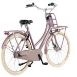 altec retro transportfiets n3 57 cm dames copper roze 2