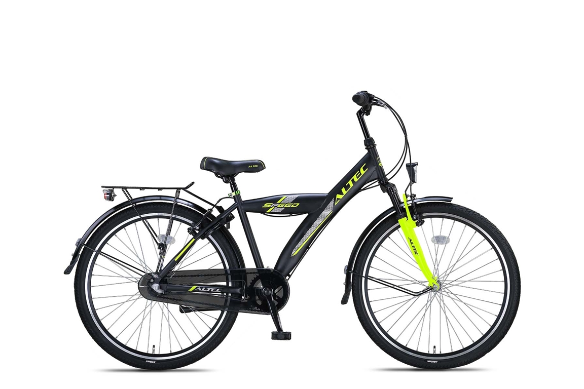 altec speed 26 inch jongensfiets n3 lime green 2020 nieuw