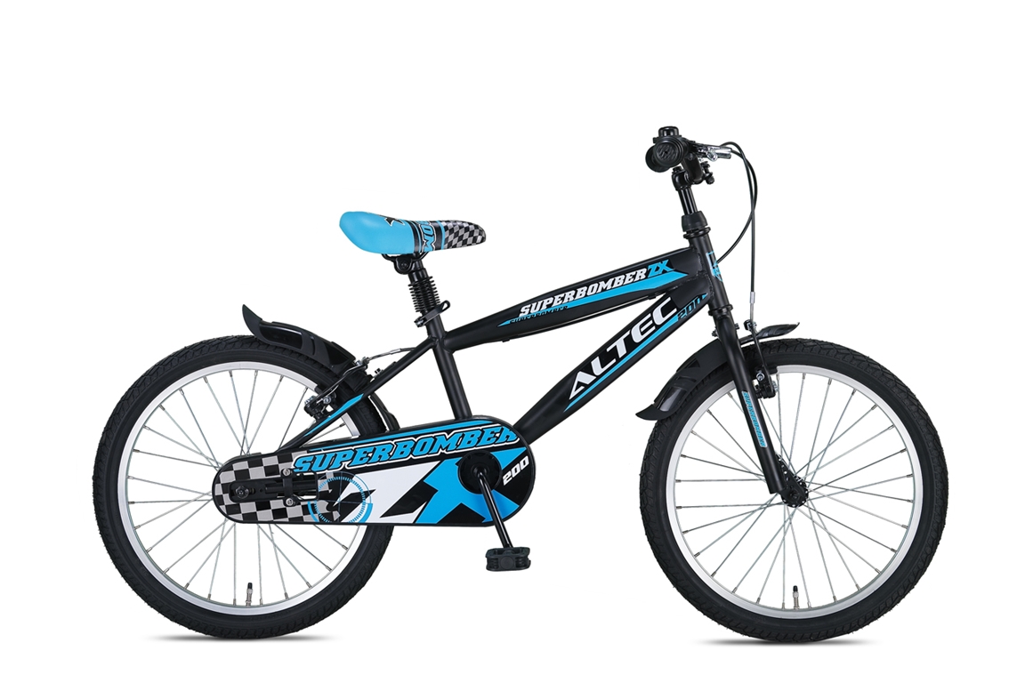 altec super bomber 20inch jongensfiets zwartblauw 2020 nieuw