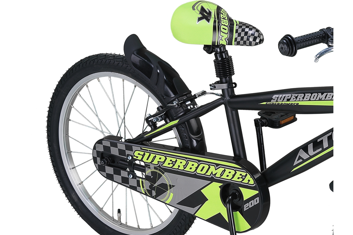 altec super bomber 20inch jongensfiets zwartgroen 2020 nieuw 5