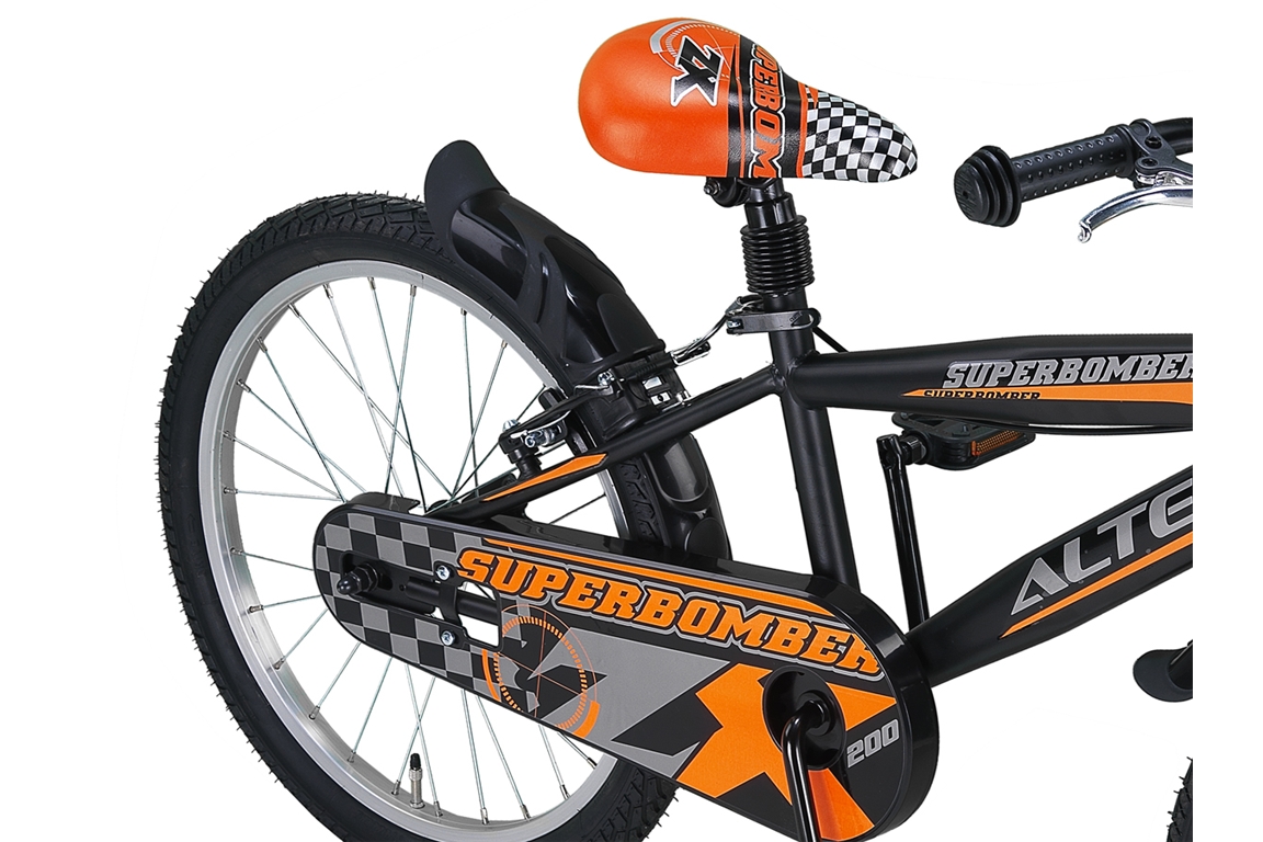 altec super bomber 20inch jongensfiets zwartoranje 2020 nieuw 5