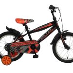 altec superbomber 16 inch zwartoranje jongensfiets