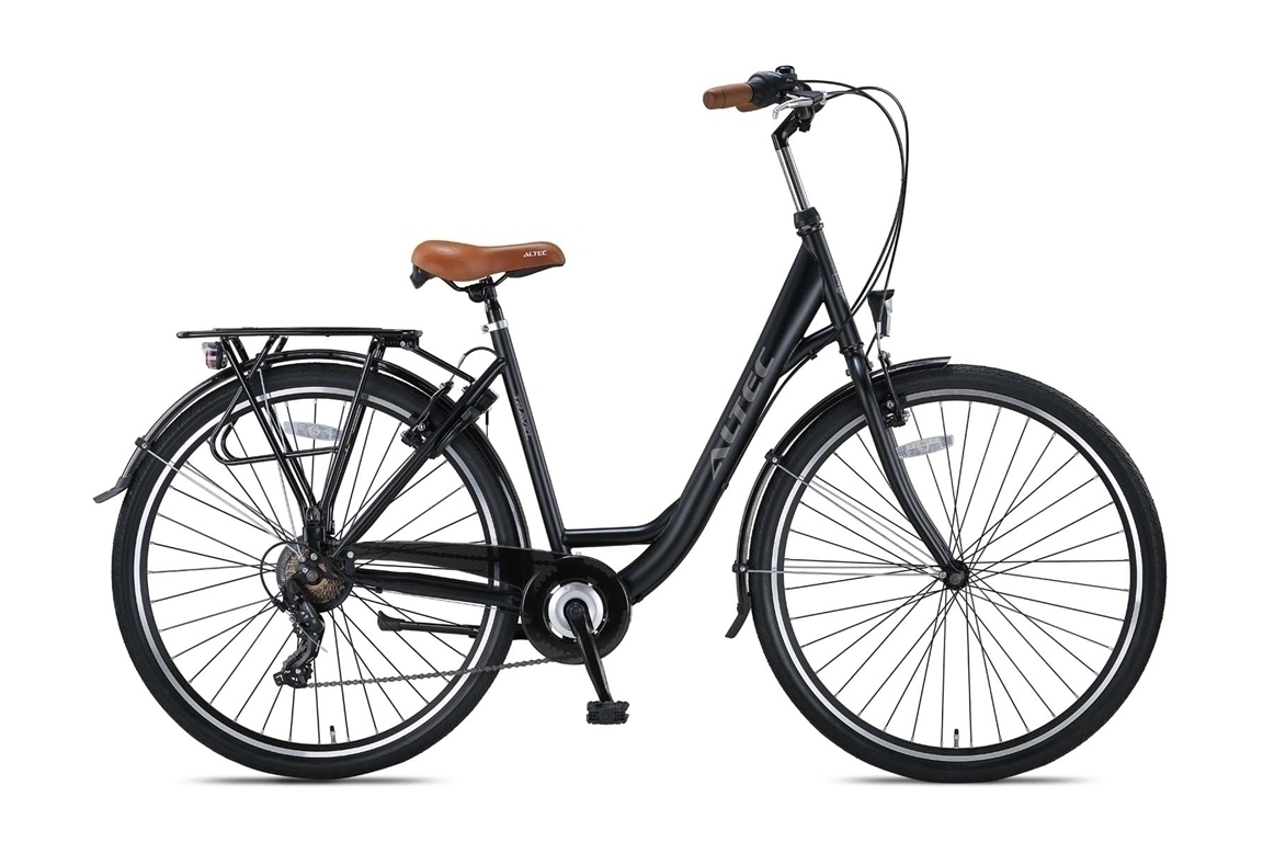 Altec Travel 28inch Damesfiets 50cm Zwart 2020 Nieuw