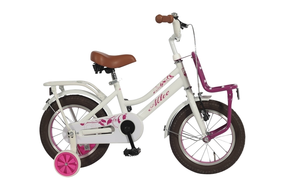 altec tuana 16 inch roze meisjesfiets