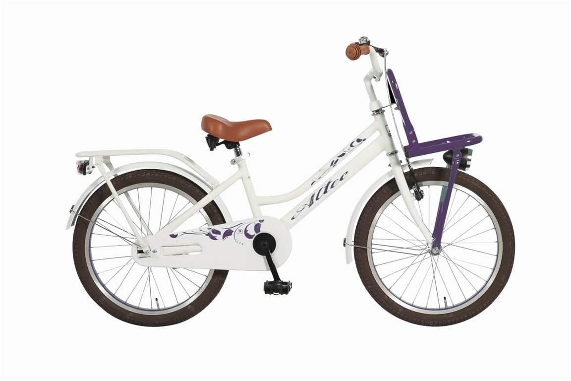 altec tuana 20 inch paars meisjesfiets